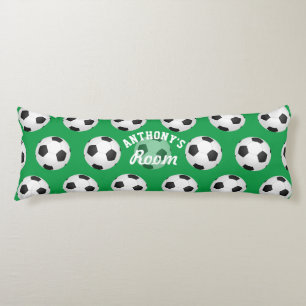 Voetbal gepersonaliseerd lichaamskussen