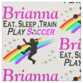 VOETBAL GEPERSONALISEERDE STOF (Close Up)