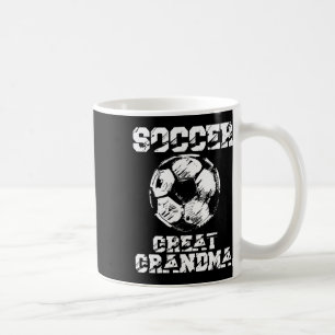 Voetbal geweldige oma grappige voetbalspeler oma koffiemok
