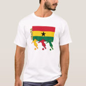 Voetbal Ghana T-shirt (Voorkant)