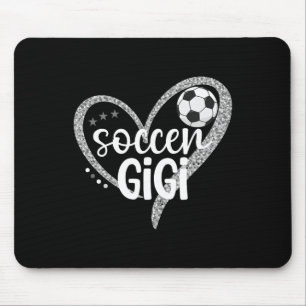 Voetbal Gigi Hart Oma Gigi Van Een Voetballer Muismat
