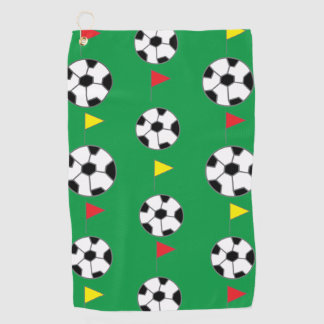 Voetbal Golfhanddoek
