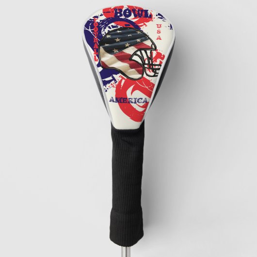 VOETBAL GOLFHEADCOVER (Voorkant)