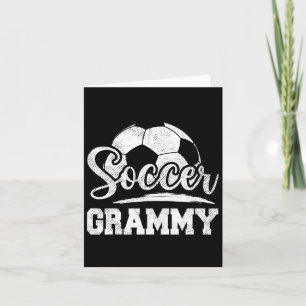 Voetbal Grammy Voetbalspeler Speldag Moederdag Kaart