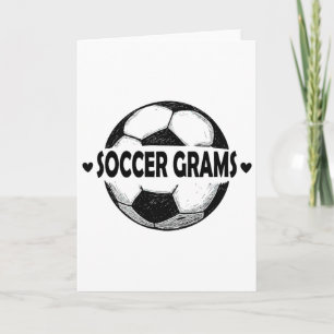 Voetbal Grams Voetballer Sportteam Kaart