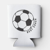 Voetbal Graphic Koelbox - Voetbal coach Gift Blikjeskoeler (Achterkant)