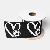 Voetbal Heart Lint (Spoel)
