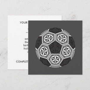 voetbal heilige meetkunde kaart