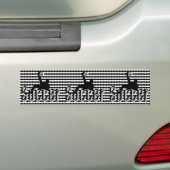 Voetbal het spel, Bumpersticker (Op auto)