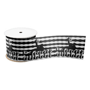 Voetbal het spel, satin Ribbon Lint