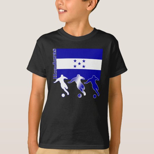 Voetbal Honduras T-shirt (Voorkant)
