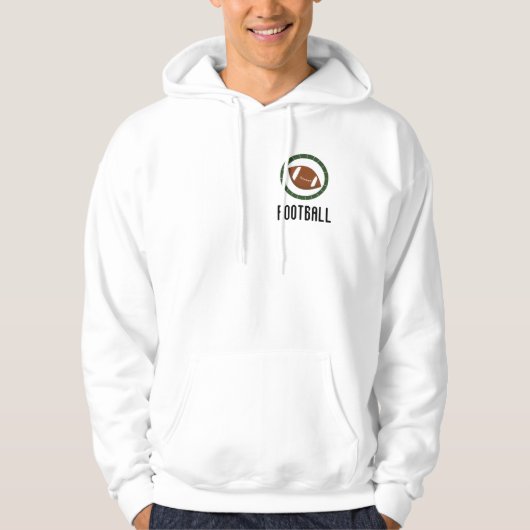 Voetbal Hoodie (Voorkant)