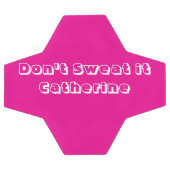 Voetbal Hot Pink & White Ball (Enkel)