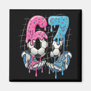 Voetbal Ijs Drip 67 Handen Jongens Sport Game Da Magneet