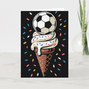 Voetbal Ijs Drip Mannen Vrouwen Game Voetbal Drip Kaart