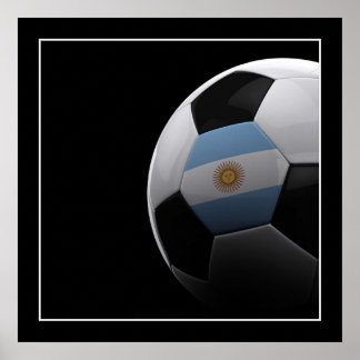 Voetbal in Argentinië - POSTER