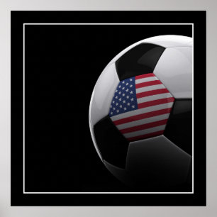 Voetbal in de VS - POSTER