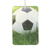 Voetbal in de zomergras luchtverfrisser (Voorkant)