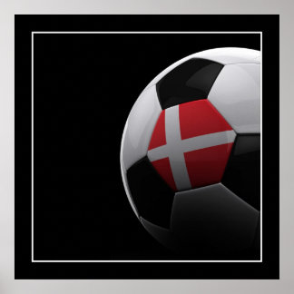 Voetbal in Denemarken - POSTER