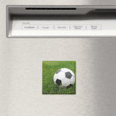 Voetbal in Grass Magneet (Insitu (Vaatwasser))