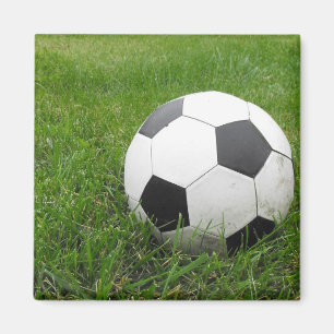 Voetbal in Grass Magneet