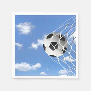 Voetbal in Net Servet