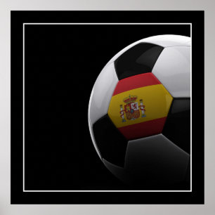 Voetbal in Spanje - POSTER