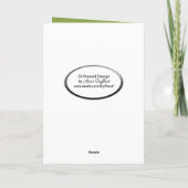 Voetbal in wilde bloemen kaart (Achterkant)