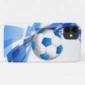 Voetbal iPhone 11 Hoesje (Achterkant (horizontaal))