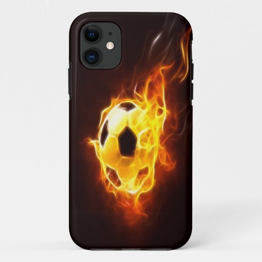 Voetbal iPhone 5 Hoesje negeren (Achterkant)