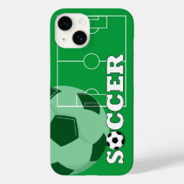 Voetbal iPhone Case