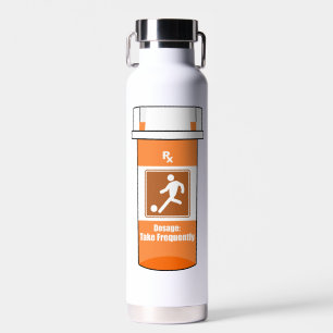 Voetbal is mijn drug waterfles