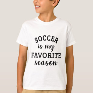 Voetbal Is Mijn Favoriete Seizoen Voetbal Liefhebb T-shirt