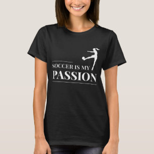 Voetbal is Mijn Passie Vrouwen Football T-shirt