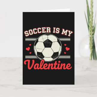 Voetbal Is Mijn Valentijn Kaart