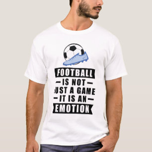 Voetbal is niet alleen een spel, het is een t-shirt