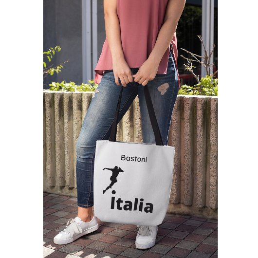 Voetbal Italië, aanpasbaar Draagtas