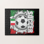 Voetbal Italië Legpuzzel (Horizontaal)