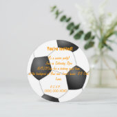 Voetbal Kaart (Staand voorkant)