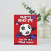 Voetbal Kaart (Staand voorkant)