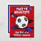 Voetbal Kaart (Voorkant / Achterkant)