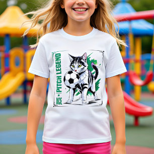 Voetbal Kat Legende: Grappig Cadeau voor Voetbalfa T-shirt