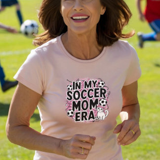 Voetbal Kat Mam Era T-shirt