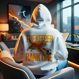 Voetbal Keeper Kat Cadeau voor Sportliefhebber Hoodie