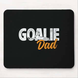 Voetbal Keeper Papa Van Een Voetbal Doelman Vader Muismat