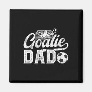 Voetbal Keeper Vader Van Een Voetbaldoelman Vader Magneet