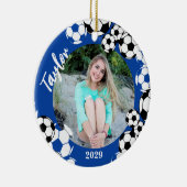 Voetbal Keepomwille Ceramic Ornament (Rechts)