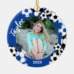 Voetbal Keepomwille Ceramic Ornament