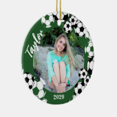 Voetbal Keepomwille Ceramic Ornament (Rechts)