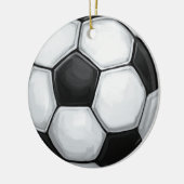 Voetbal Keramisch Ornament (Links)